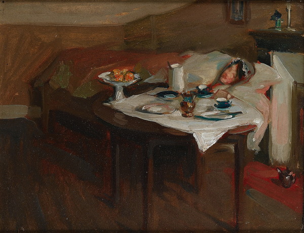 Alexander-Jamieson: The-Artists-Wife,-Biddy-Macdonald,-c.1907