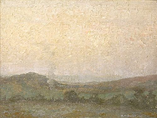 Rudolf-Sauter: Winter-Landscape,-1917