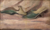 Artist Albert de Belleroche: Discarded slippers, circa 1890